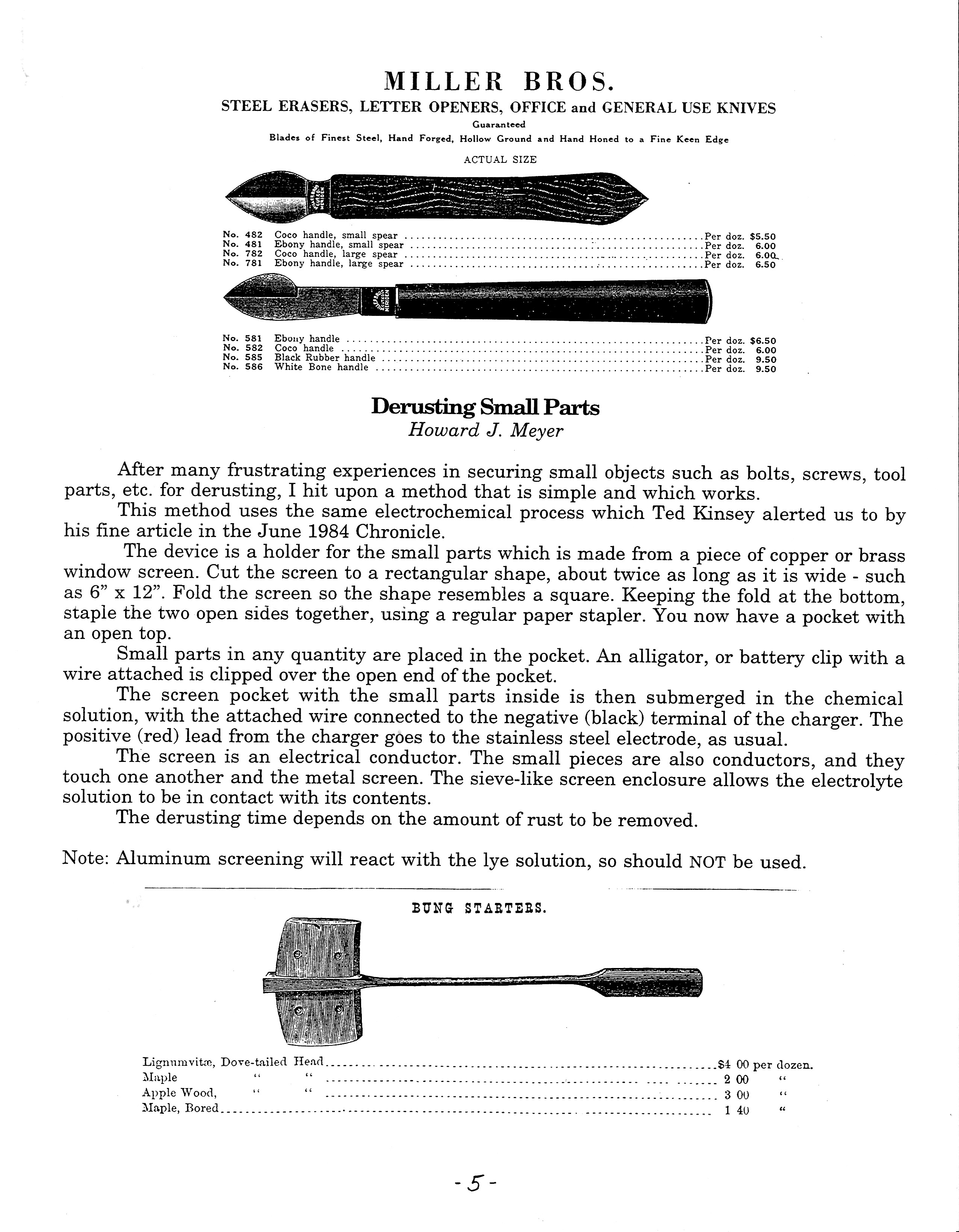 Vintage Tools